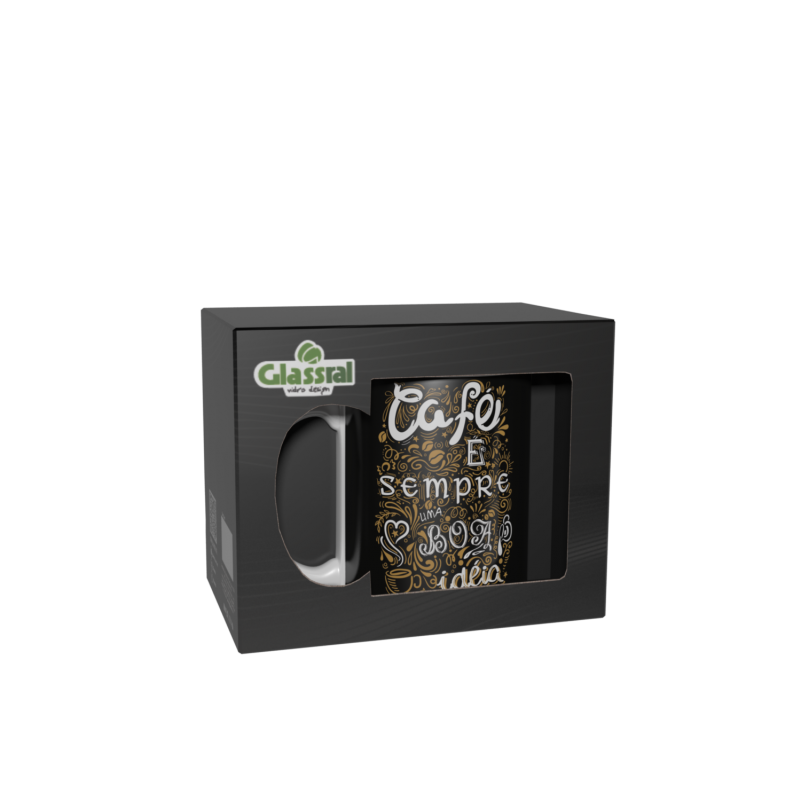 Embalagem Caneca Reta | Café